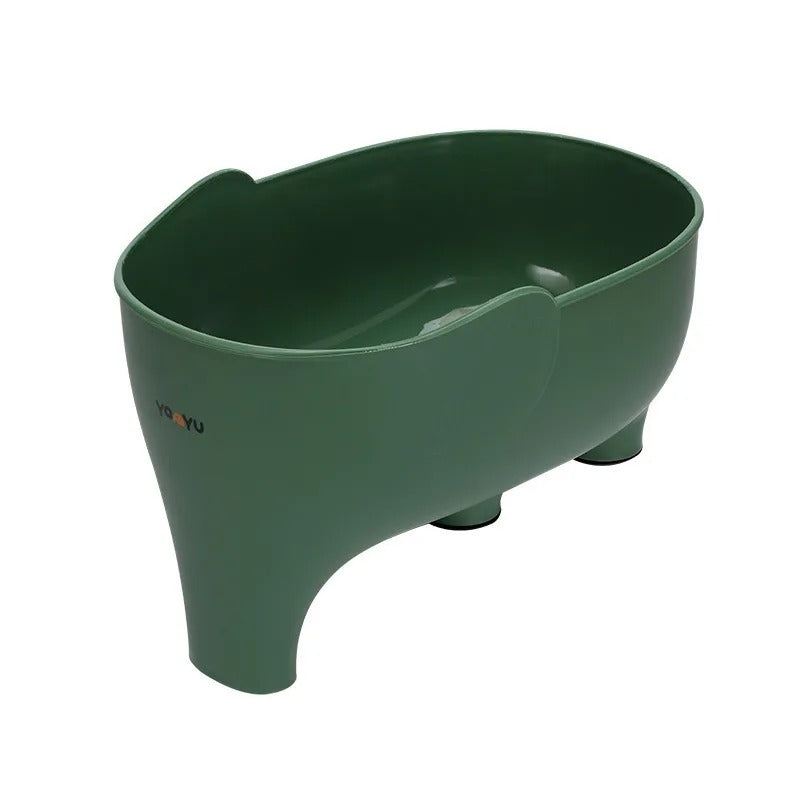 Sink Strainer Elephant Drain Basket Fruit Vegetable Washing Basket Hanging Drainer Rack Multipurpose Kitchen Storage Accessories