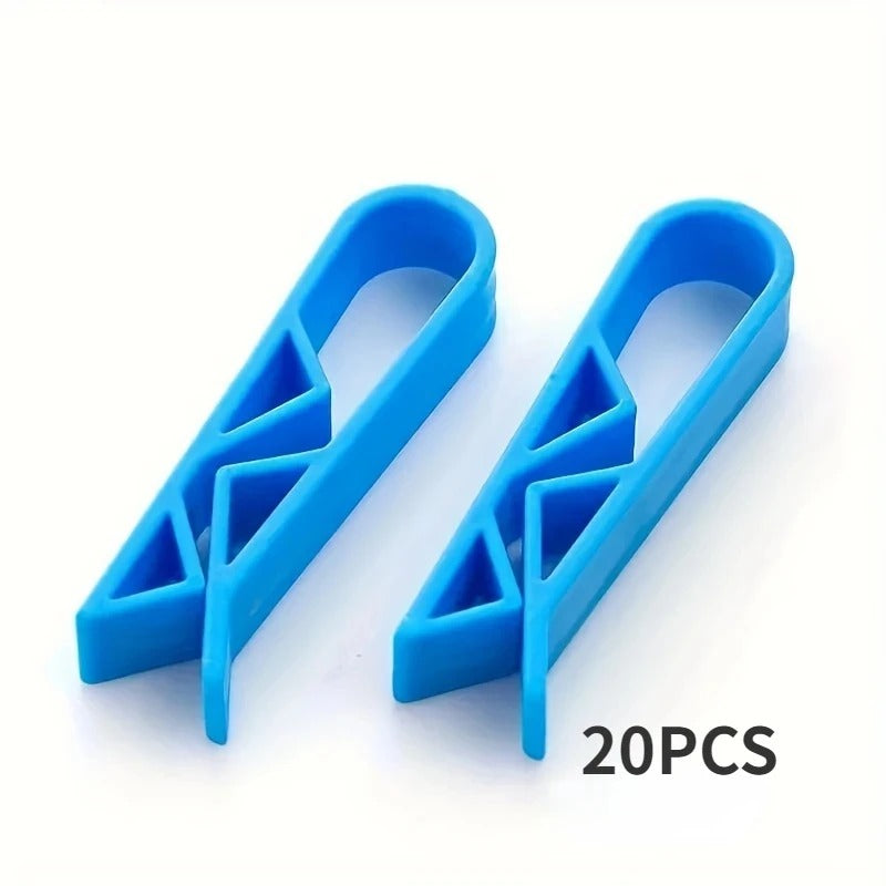 Multifunctional Anti Slip Bin Side Fixing Clips Waste Bag Retainers Household Garbage Snack Bag Fastening Storage Divider Parts