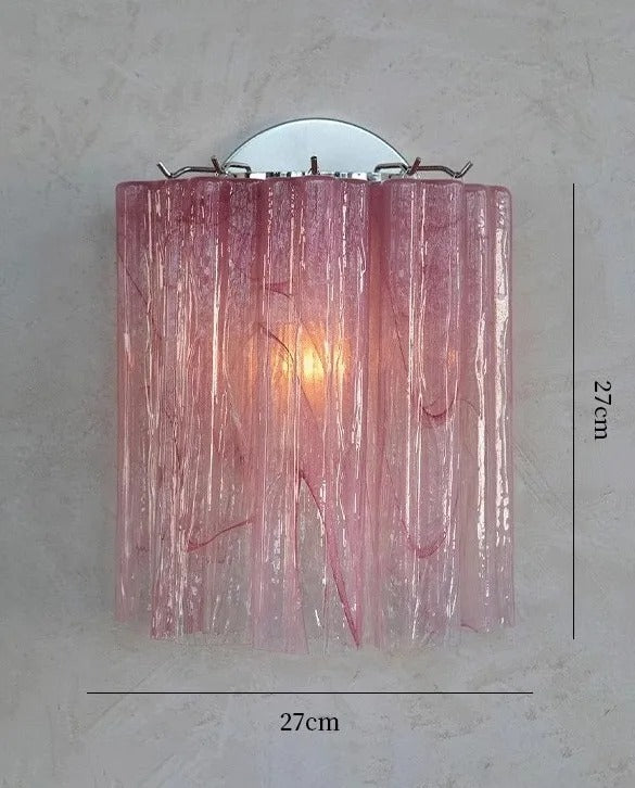 Art Deco Stained Glass Tube Chandeliers Dining Room Kitchen Island Lighting Home Decor Ceiling Mounted Pendant Lamp Luxury