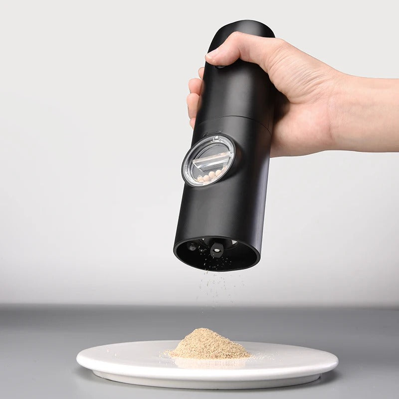 1PC Electric Automatic Pepper Grinder Set Salt And Pepper Mill Adjustable Coarseness Spice Grinder for Kitchen