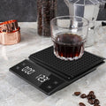 3kg/0.1g Coffee Scale with Timer Kitchen Tools Digital Multifunction Weighing Scale Pour Over Drip Espresso Scale LCD Display