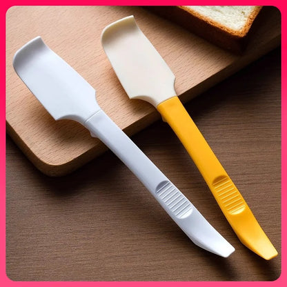 Household Two-in-one Baking Spatula Hightemperature Resistant Silicone Spatula Cream Jam Butter Spatula Kitchen