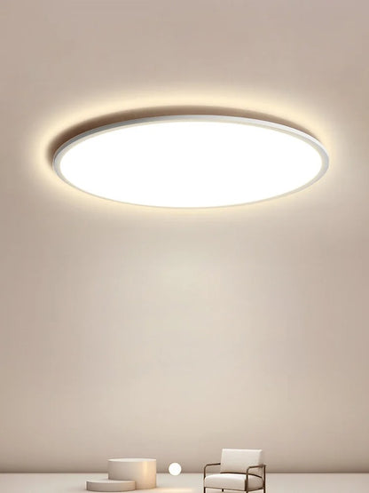 Living room lamp ultrathin LED ceiling lamp round modern lights simple balcony corridor dining room lamp master bedroom lamps