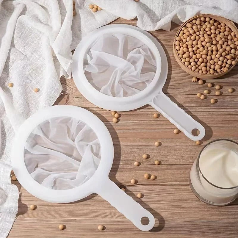 1pc/3pcs Plastic Colander Strainer Spoon Kitchen Supplies Filter Spoon Household Soy Milk Tea Leaf Residue Strainer