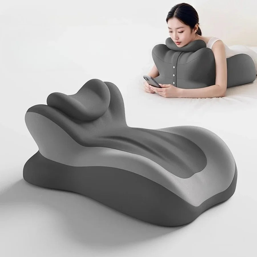 Memory Cotton Cushion Sleeping Pillow Lying on The Bed Multi-functional Pillow Sleep on The Stomach Playing Mobile Phone Cushion