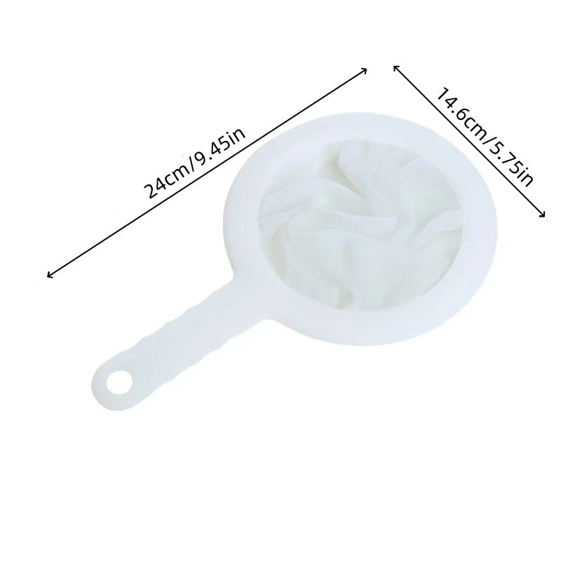 1pc/3pcs Plastic Colander Strainer Spoon Kitchen Supplies Filter Spoon Household Soy Milk Tea Leaf Residue Strainer