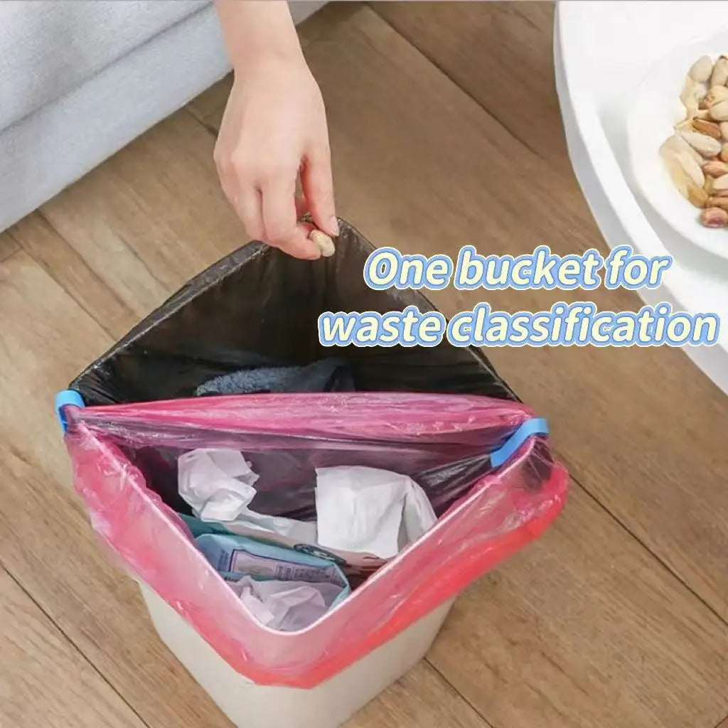 Multifunctional Anti Slip Bin Side Fixing Clips Waste Bag Retainers Household Garbage Snack Bag Fastening Storage Divider Parts