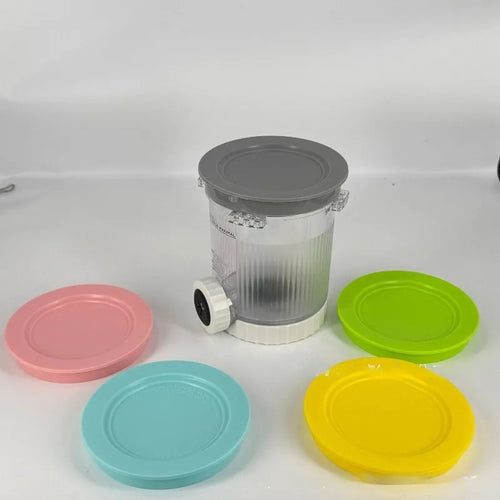 1pc Creami Pint Container Compatible with Ninja Creami NC701 Series Replacement Part for Ninja Swirl Ice Cream Maker
