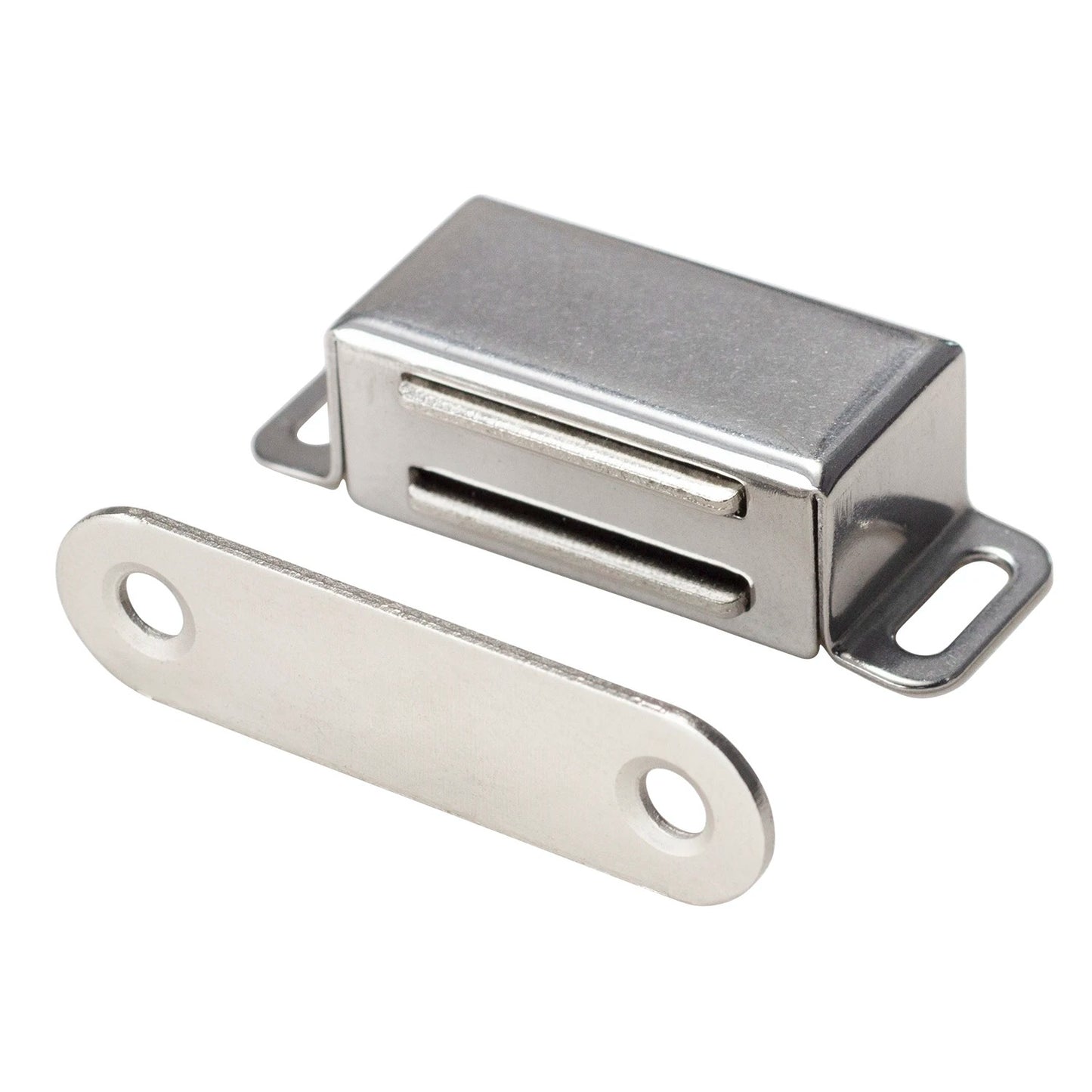 4 PCS Stainless Steel Kitchen Cabinet Door Magnet Catch TV Stand Cupboard and Other Furniture Door Drawer Magnetic Latch