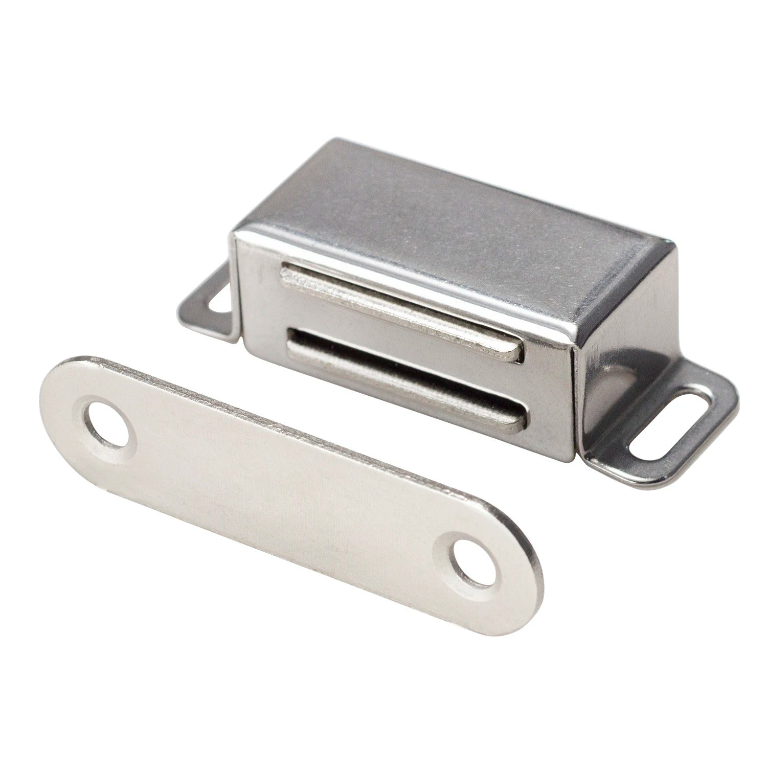 4 PCS Stainless Steel Kitchen Cabinet Door Magnet Catch TV Stand Cupboard and Other Furniture Door Drawer Magnetic Latch
