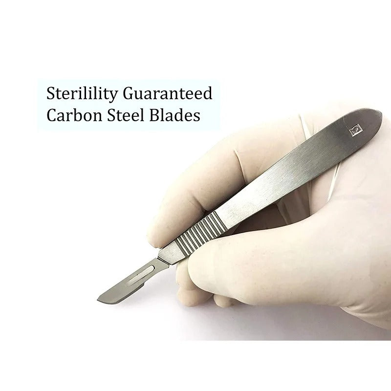 22PCS Premium grade stainless steel dissection kit is perfect for Medical Suture Practice Kit Surgical TrainingStudents
