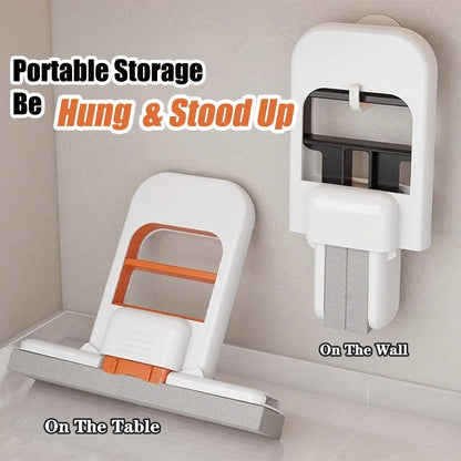 Self-squeezing Sponge Mop Folding Portable Super Absorbent for Floor Bathroom Kitchen Glass Car Window Desk Home Cleaning Tool