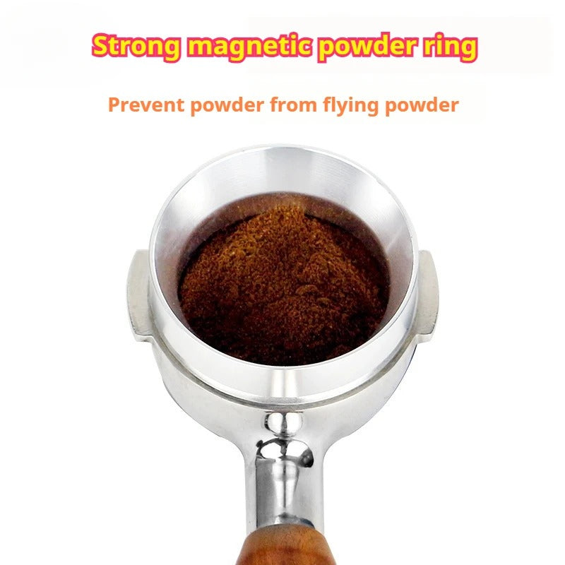 58/53/51MM Commercial Barista Tamper & Dosing Ring Kit | Aluminum Portafilter Accessories for Espresso Coffeeware Tools