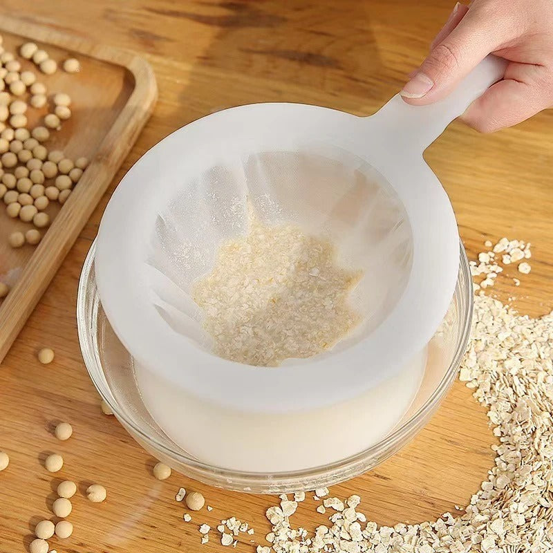 1pc/3pcs Plastic Colander Strainer Spoon Kitchen Supplies Filter Spoon Household Soy Milk Tea Leaf Residue Strainer