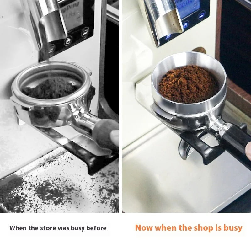 58/53/51MM Commercial Barista Tamper & Dosing Ring Kit | Aluminum Portafilter Accessories for Espresso Coffeeware Tools