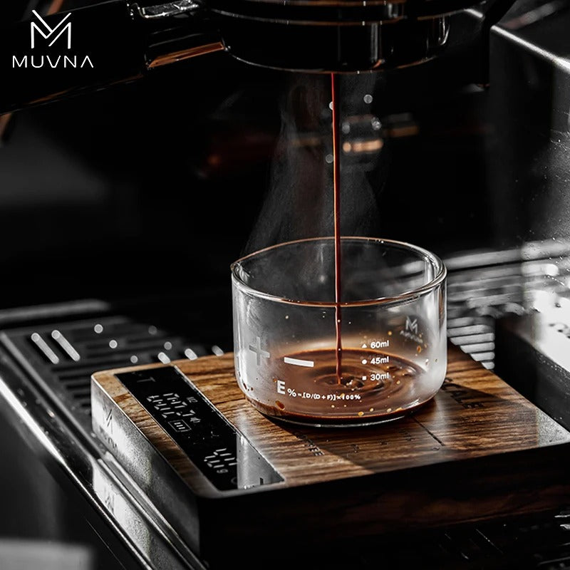 MUVNA Digital Kitchen Coffee Scale High Precision Cyclic Rechargeable Espresso Electronic Scale Home Barista Accessories