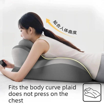Memory Cotton Cushion Sleeping Pillow Lying on The Bed Multi-functional Pillow Sleep on The Stomach Playing Mobile Phone Cushion