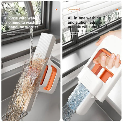 Self-squeezing Sponge Mop Folding Portable Super Absorbent for Floor Bathroom Kitchen Glass Car Window Desk Home Cleaning Tool