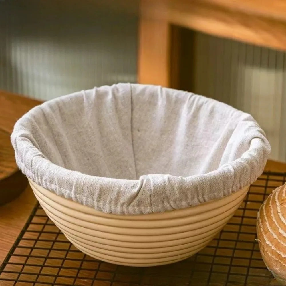 1/3 PCS PP Rattan Dough Proofing Basket for Bread Fermentation Baking Pastry Making for Home Kitchen Daily Bake Accessories