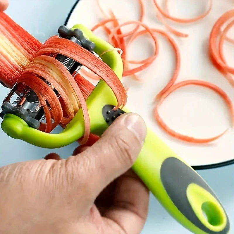 Multifunction Peeler Three in One Slicer 3 in 1 for Melon Potato Vegetable Fruit Peelers Durable for Carrot Cucumber Grater