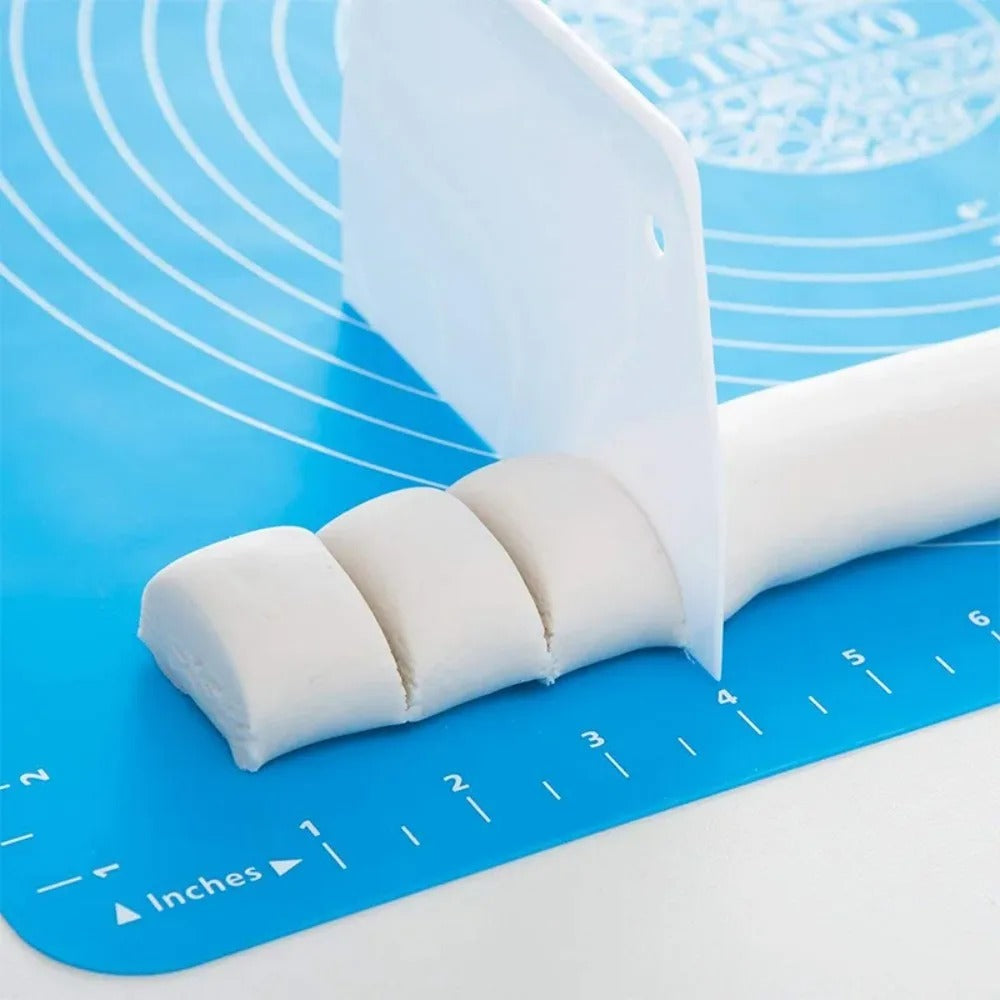 Extra Thick Large Silicone Baking Mat Non-Stick Pastry Mat Waterproof Dough Kneading Pad Rolling Mat Kitchen Baking Accessories