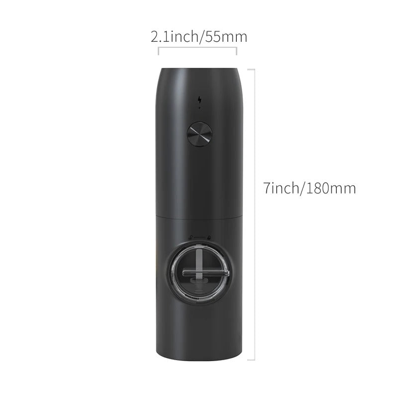 1PC Electric Automatic Pepper Grinder Set Salt And Pepper Mill Adjustable Coarseness Spice Grinder for Kitchen