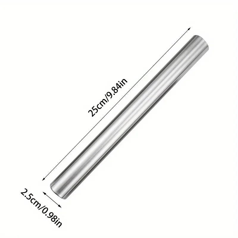 Hollow Stainless Steel Rolling Pin-Your Ultimate Baking Tool stainless Steel Rolling Pin-Hollow Designthe Perfect