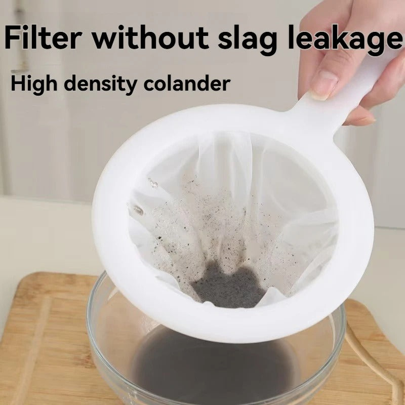 1pc/3pcs Plastic Colander Strainer Spoon Kitchen Supplies Filter Spoon Household Soy Milk Tea Leaf Residue Strainer