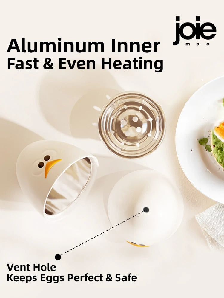 Joie Microwave Egg Boiler eggy Microwave Egg Poachers Cooker Steamer Box for Chicken and Quail Eggs Kitchen Tools Egg Tools