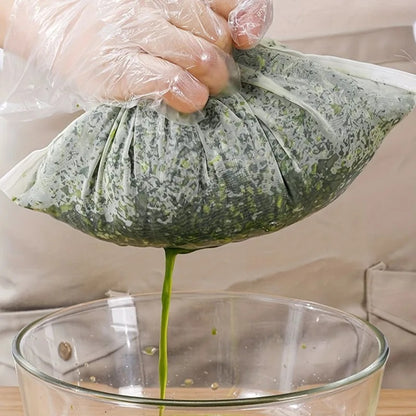 Kitchen Filter Mesh Bags Reusable Food Grade Soy Milk Filter Bags Food Strainer Bag for Soy Milk Juices Home Brewing