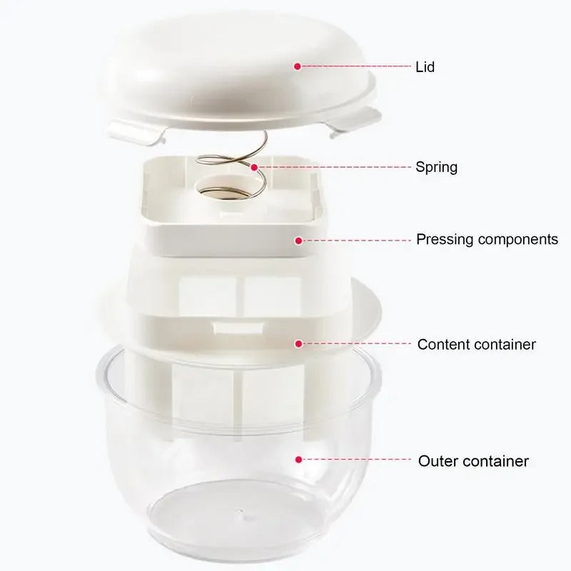 Household yogurt filter, self-made multi-functional whey separator, refrigerated press yogurt maker cheese filter screen