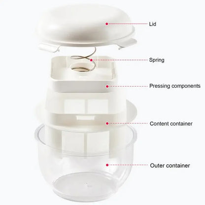Household yogurt filter, self-made multi-functional whey separator, refrigerated press yogurt maker cheese filter screen