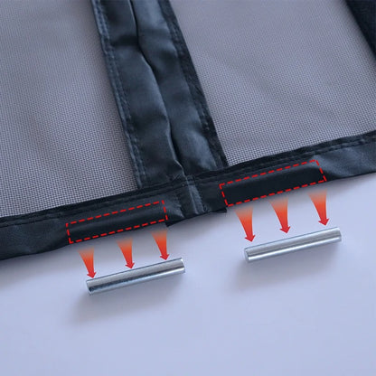 Magnetic Door Screen Insect Mosquito Net Curtain Black Fly Insect Auto Closing Invisible Mesh For Kitchen indoor living room