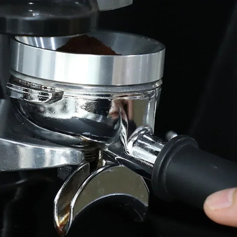 58/53/51MM Commercial Barista Tamper & Dosing Ring Kit | Aluminum Portafilter Accessories for Espresso Coffeeware Tools