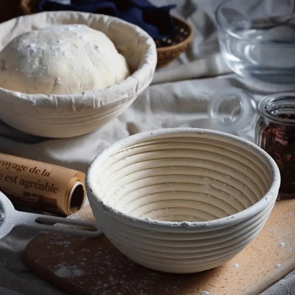 1/3 PCS PP Rattan Dough Proofing Basket for Bread Fermentation Baking Pastry Making for Home Kitchen Daily Bake Accessories