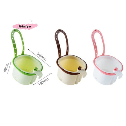 Household Hanging Kitchen Sink Drain Basket for Separating Food Scraps Tea Leaves And Kitchen Waste Eco-Friendly Kitchen Accesso