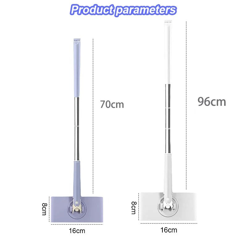 Large Hands-Free Cleaning Mop For Window Floor 360° Rotation Dust Remover Automatic Paper Towel Mop Household Cleaning Tool