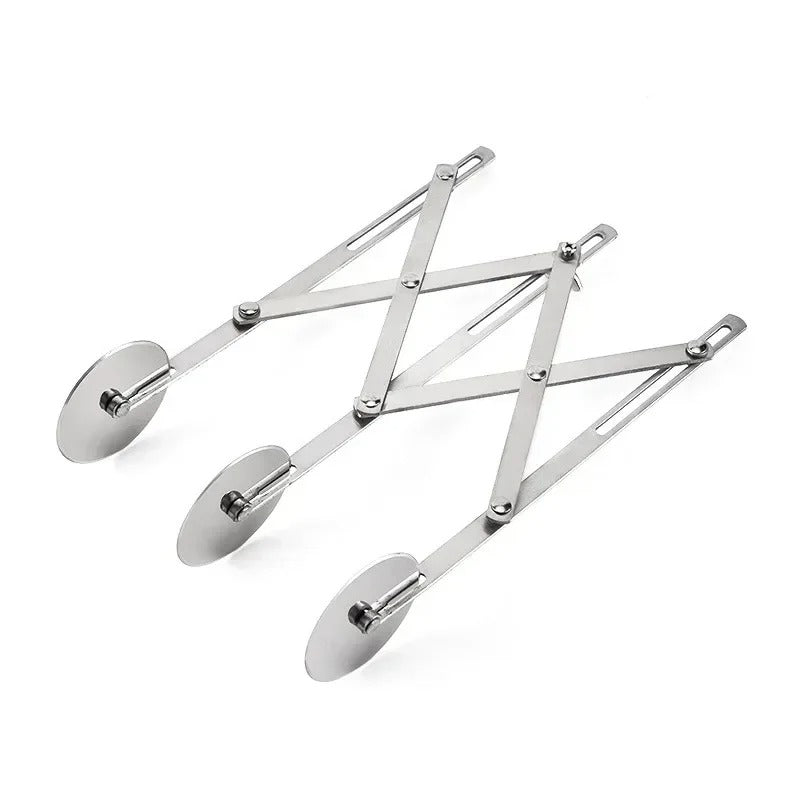 3/5/7 Wheels Cutter Dough Divider Side Pasta Knife Flexible Roller Blade Pizza Pastry Peeler Stainless Steel Bakeware Tools