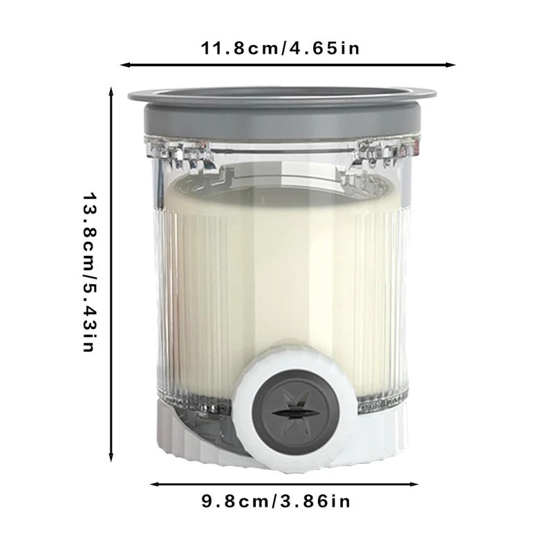 1pc Creami Pint Container Compatible with Ninja Creami NC701 Series Replacement Part for Ninja Swirl Ice Cream Maker