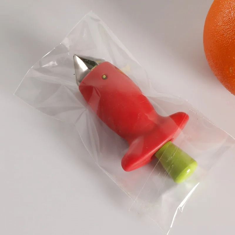Strawberry Stem Remover Ware Tomato Stem Fruit Corer Strawberry Knife Pineapple Hole Seed Vegetable Cutter Kitchen