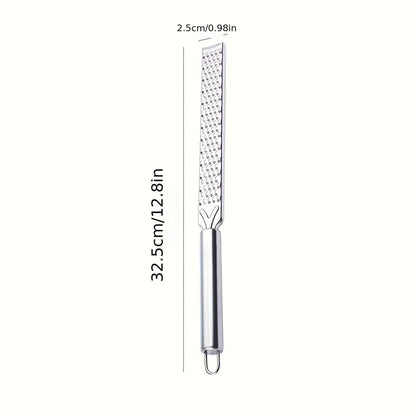 Handheld Cheese Grinder Stainless Steel Garlic Grater Vegetable Fruit Grinder Lemon Zester Citrus Ginger Cheese Grinding Tools