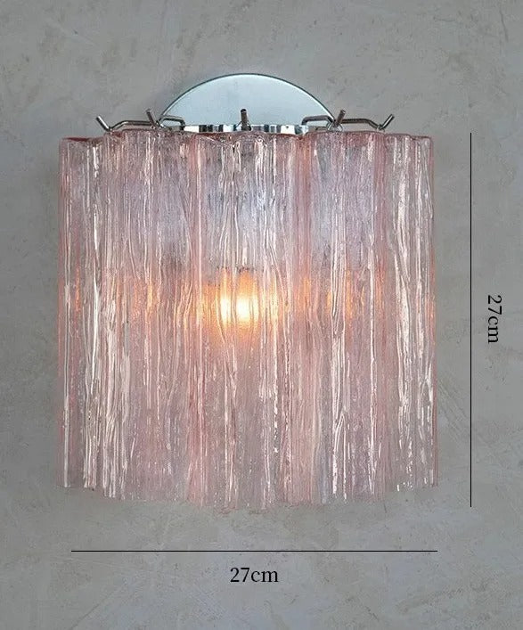 Art Deco Stained Glass Tube Chandeliers Dining Room Kitchen Island Lighting Home Decor Ceiling Mounted Pendant Lamp Luxury