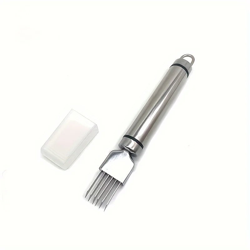 Stainless Steel Shred Silk The Knife Vegetable Garlic Cutter Food Speedy Chopper Green Onion Cutter Portable Kitchen Tool