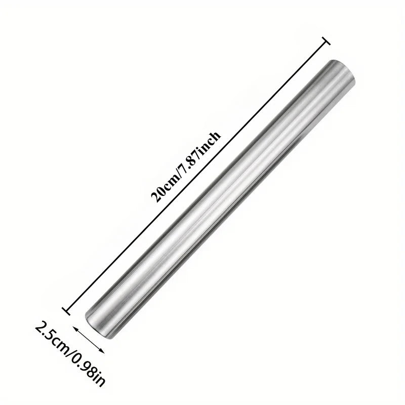 Hollow Stainless Steel Rolling Pin-Your Ultimate Baking Tool stainless Steel Rolling Pin-Hollow Designthe Perfect