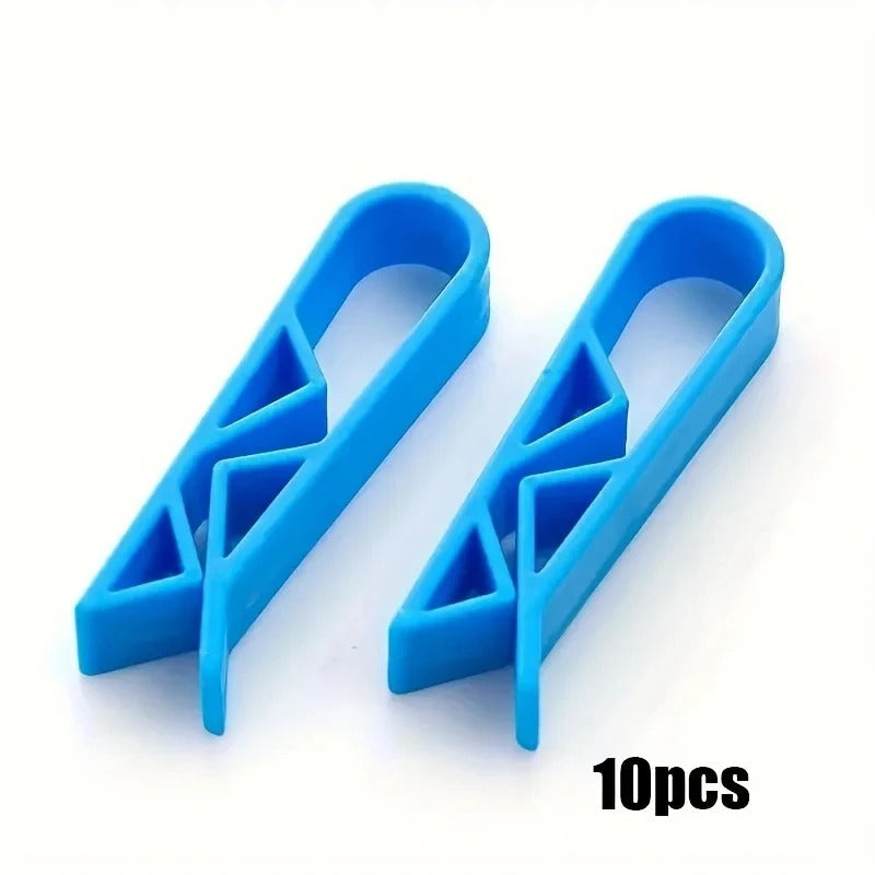 Multifunctional Anti Slip Bin Side Fixing Clips Waste Bag Retainers Household Garbage Snack Bag Fastening Storage Divider Parts