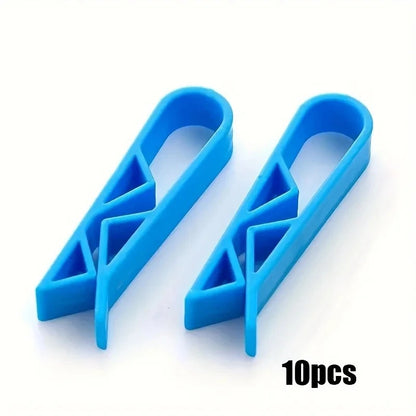 Multifunctional Anti Slip Bin Side Fixing Clips Waste Bag Retainers Household Garbage Snack Bag Fastening Storage Divider Parts